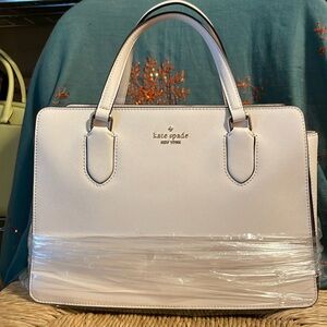 Kate spade NWTs Reese saffiano leather laurel way purse satchel handbag cross
